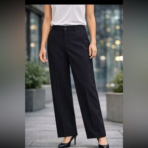 Armani Collezioni Black Tailored Pants Women’s Size 14 Straight Leg